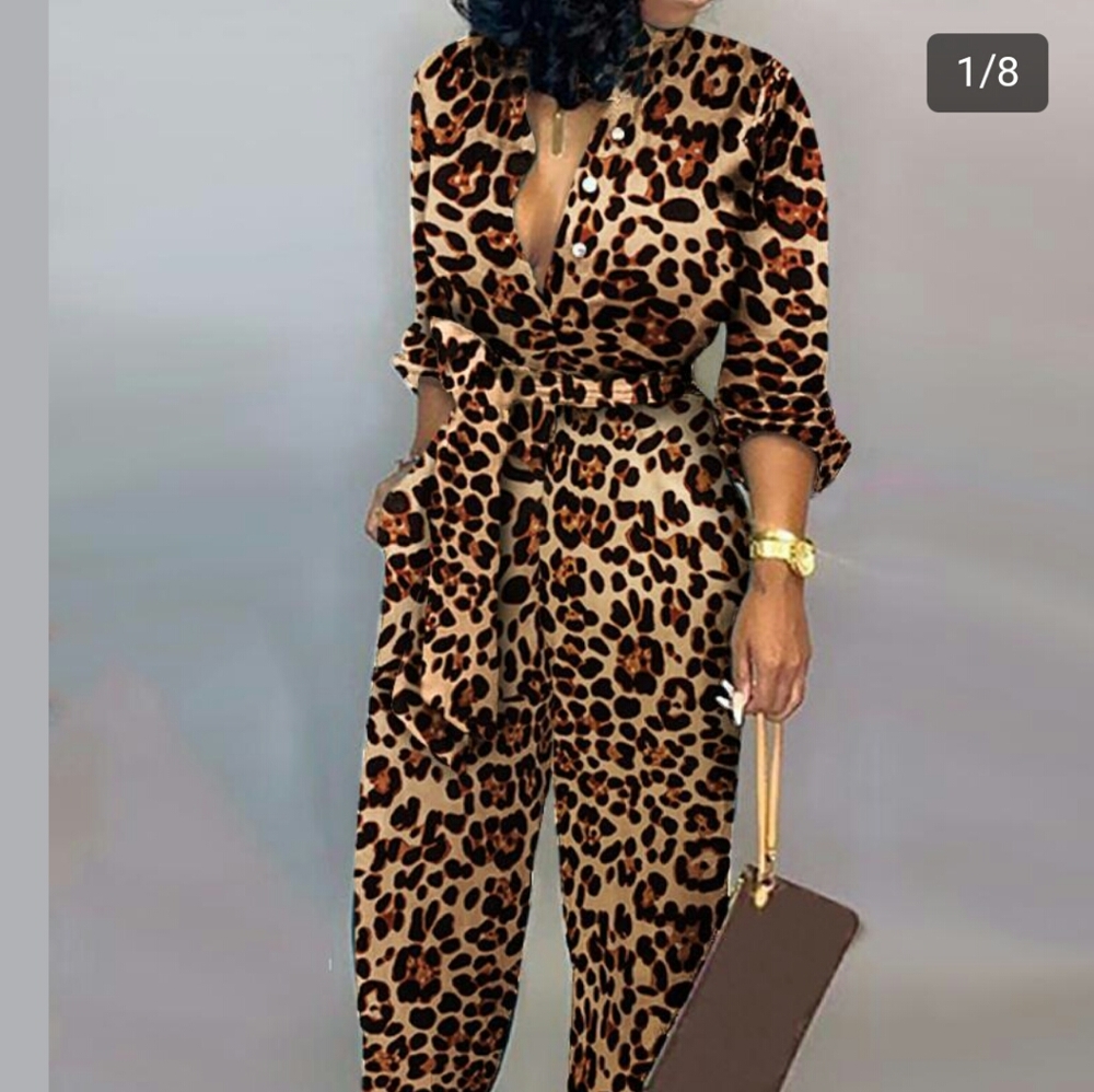 Leopard Jumpsuit